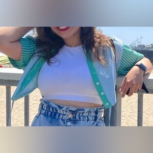 Crop vintage Zara tee